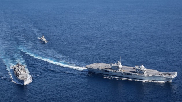 HMS Queen Elizabeth is the largest vessel ever built for the Royal Navy.
RN
