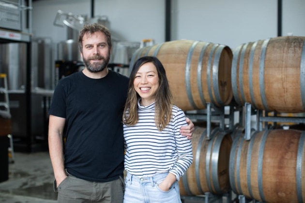 Slow Lane Brewing founders Alex and Yvonne Jarman claimed a gold medal and two champions for their Threefold Belgian Tripel, silver medal for Solitude Belgian Dark Strong Ale, and a bronze medal for Botany Weisse Mixed Fermentation Sour Ale at this year's Sydney Royal Beer & Cider Show. Not bad for the first time they have ever entered. (Image source: Slow Lane Brewery website) 

Slow Lane Brewing founders Alex and Yvonne Jarman claimed a gold medal and two champions for their Threefold Belgian Tripel, silver medal for Solitude Belgian Dark Strong Ale, and a bronze medal for Botany Weisse Mixed Fermentation Sour Ale.