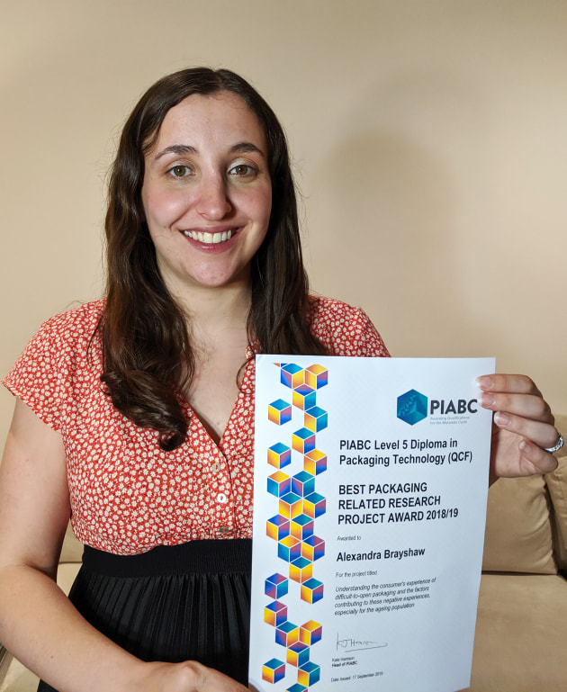 AIP Special Award 2020: Harry Lovell Award winner, Alexandra Brayshaw, MAIP.