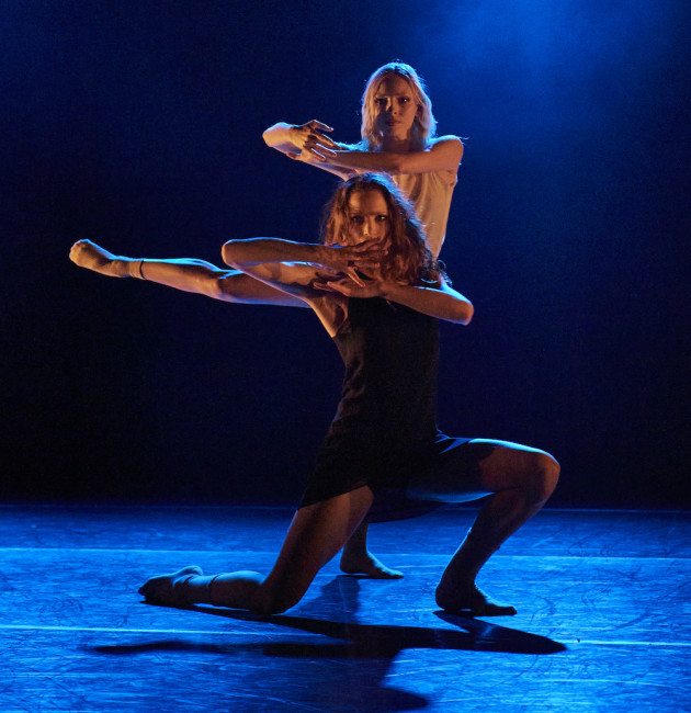 Alexa Tuzil and Asja Petrovski in Emma-Rose Barrowclough&rsquo;s Soul. Lagom. Photo by Frances Andrijich