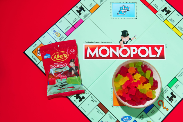 Nestl&eacute; owned confectionery brand, Allen's, has launched it's latest limited-edition treat into stores &ndash; lollies inspired by consumers favourite Monopoly tokens.
Source: Nestl&eacute;