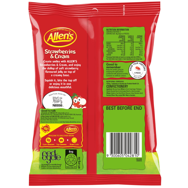 In Australia, Allen&rsquo;s lollies will receive new packaging this year.