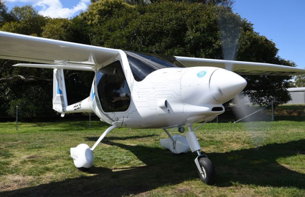 A Pipistrel Alpha Electro II is now online at Lilydale Flying School. (Steve Hitchen)