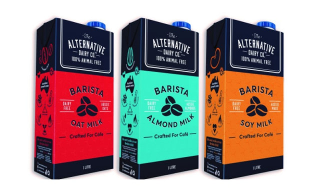 Sanitarium's The Alternative Dairy Co launched its Barista range in 2018.
