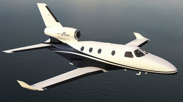 The unsuccessful Piper Altaire single-engined jet. (Piper Aircraft)