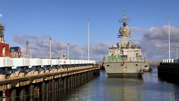HMAS Anzac will be the second ship to receive the AMCAP upgrade. Credit: BAE