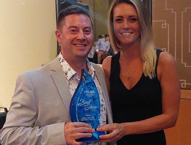 Flexo Best in Show: James Crichton and Zoe Farrell from Amcor
