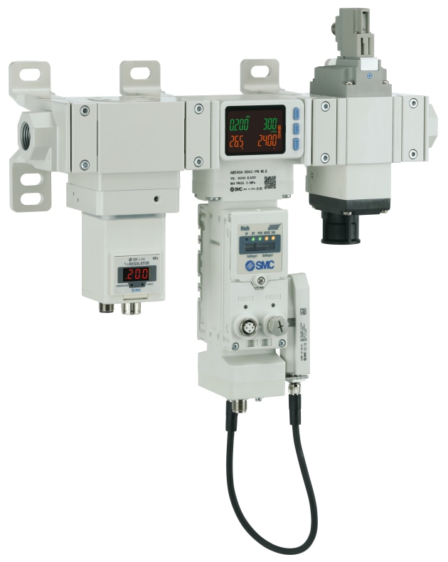 SMC ANZ has recently introduced the next-generation AMS20/30/40/60 compressed air management system series to the market.