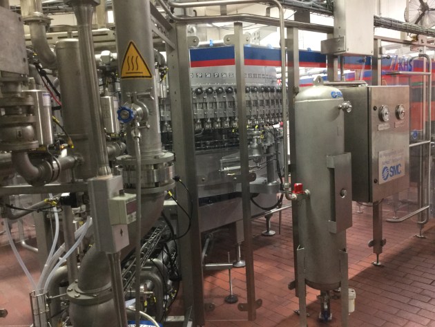 AMS on a high-speed filling machine