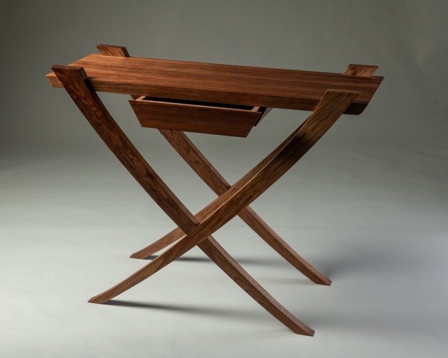 Amy Short, Kris Hall Table, Tasmanian blackwood, cedar