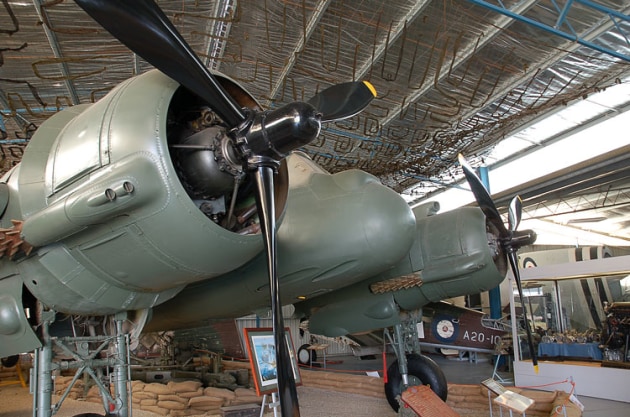 Moorabbin's Australian National Aviation Museum has benefited from 40 years of work by Ashley Briggs OAM. (Steve Hitchen)