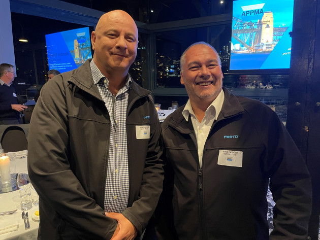 Andrew Archer and Mark Faccioli, Festo.