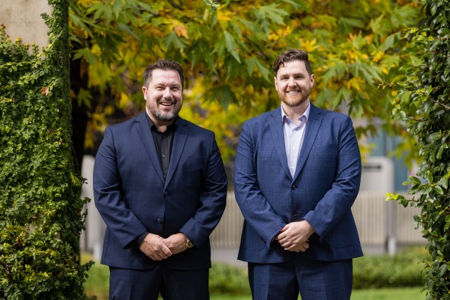 Andrew Bridge and Nathan Bligh.
Credit: Informatech