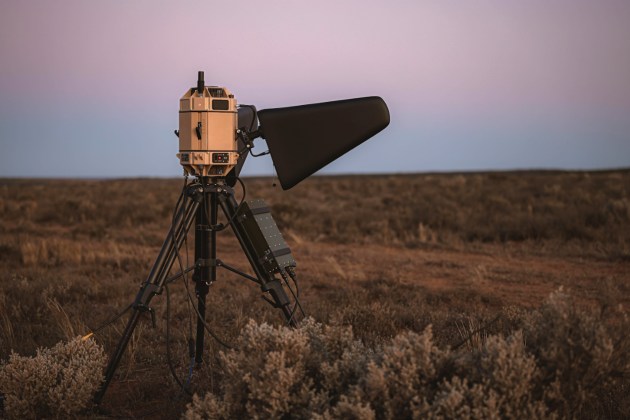 Anduril's Pulsar software-defined EW system at a demonstration in Australia. 

Credit: Anduril
