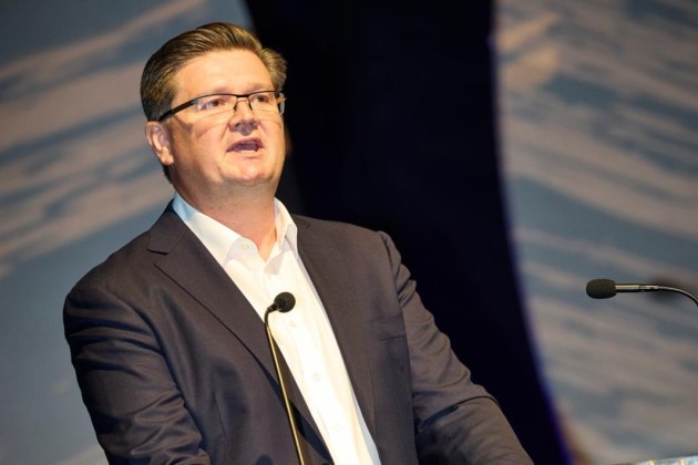 Heartfelt resignation: Mark Dingley announces he will be stepping down from APPMA.