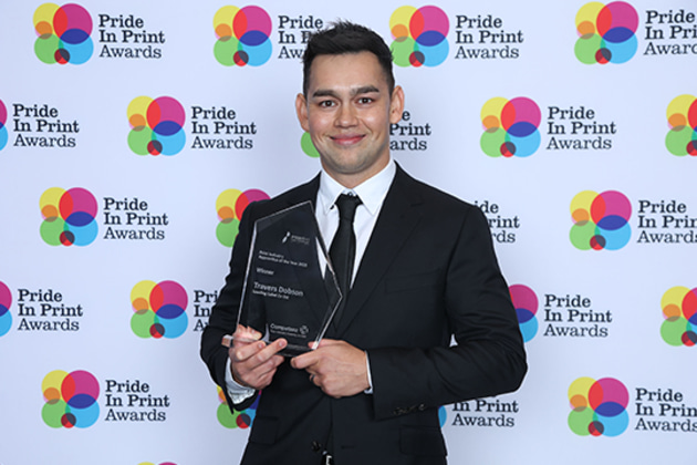 Apprentice of the Year: Travers Dobson of Christchurch&rsquo;s Leading Label Company&nbsp;was named the BJ Ball Apprentice of the Year at the 2026 Pride In Print Awards