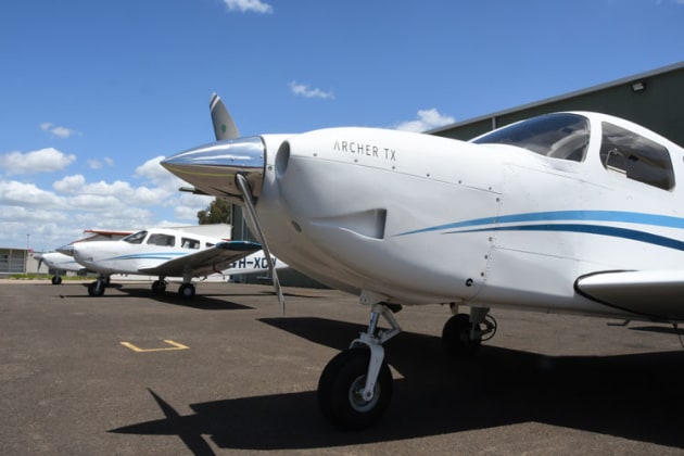 Bankstown flight training organisations stand to lose students over rising costs imposed by WSA airspace changes. (Steve Hitchen)