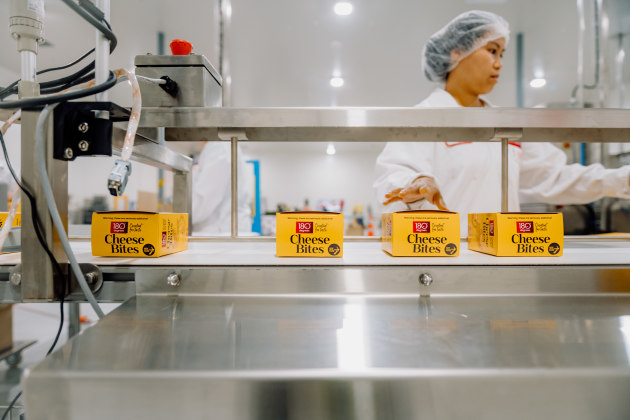 The Arnott's Group acquired the 180 degrees cracker brand in May 2021.
