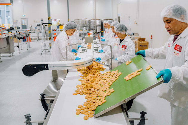 Arnott's has opened its Avondale bakery in Auckland, New Zealand.