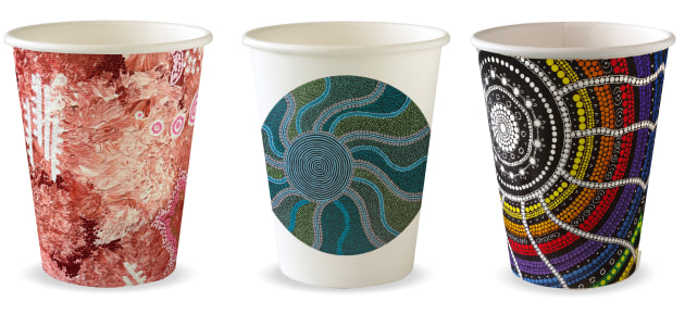 PIDA 2024 finalist  Labelling & Decoration Design &ndash; Art Series and Indigenous Art Series BioCups: BioPak