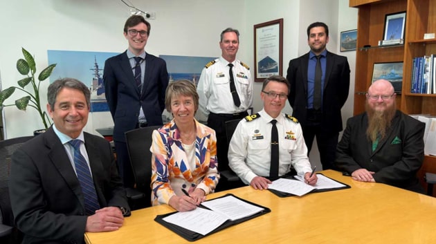 The Australian Department of Defence and L3Harris sign contract to deliver new Maritime Underwater Tracking Ranges for the Royal Australian Navy.
Credit: L3Harris