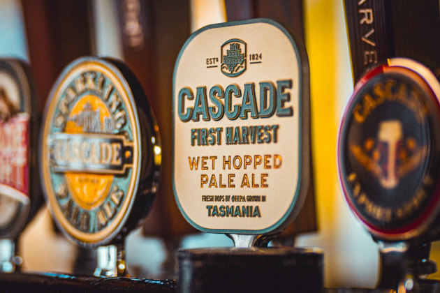 Made with fresh hops from Tasmania, Cascade Brewery is marking its 200th anniversary with its limited-edition First Harvest beer.