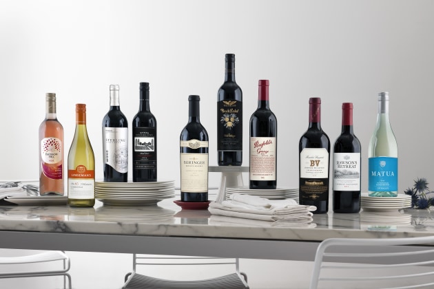 Treasury Wine Estates' Asia collection 
Image credit: Treasury Wine Estate