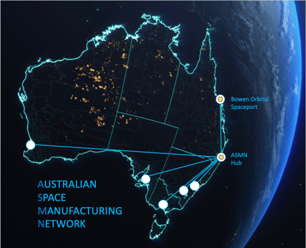 The $156 million Australian Space Manufacturing Network (ASMN), led by Gilmour Space, is the largest space project awarded under the federal government's Modern Manufacturing Initiative. (Supplied by Gilmour Space)