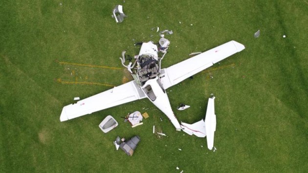 The crash site of Diamond DA40 VH-MPM. (ATSB)