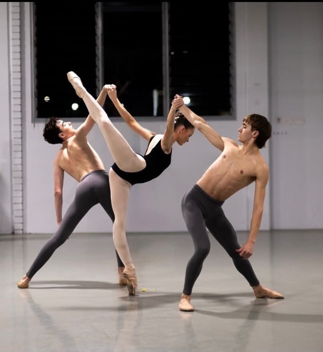 Queensland College of Dance students will perform two works by Joffrey Ballet co-founder Gerald Arpino. Images by Ben Grimes, supplied by Daniel Gaudiello
