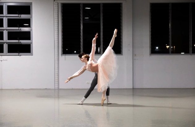Queensland College of Dance students will perform two works by Joffrey Ballet co-founder Gerald Arpino. Images by Ben Grimes, supplied by Daniel Gaudiello