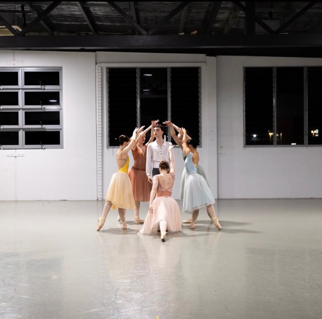 Queensland College of Dance students will perform two works by Joffrey Ballet co-founder Gerald Arpino. Images by Ben Grimes, supplied by Daniel Gaudiello