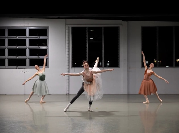 Queensland College of Dance students will perform two works by Joffrey Ballet co-founder Gerald Arpino. Images by Ben Grimes, supplied by Daniel Gaudiello