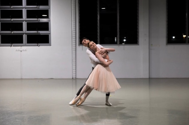 Queensland College of Dance students will perform two works by Joffrey Ballet co-founder Gerald Arpino. Images by Ben Grimes, supplied by Daniel Gaudiello