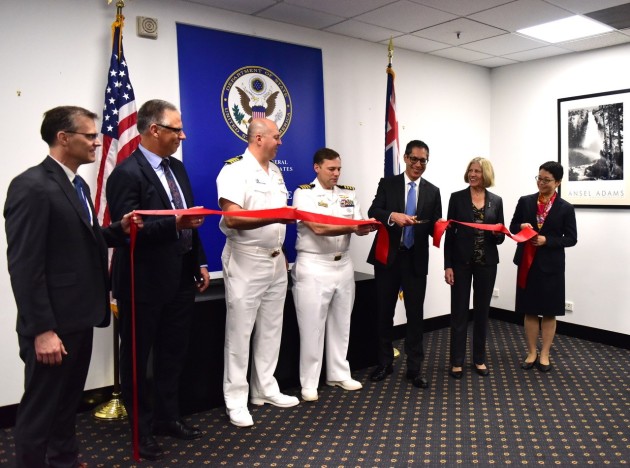 The new office is located at the US Consulate in Melbourne. (ONR Global)