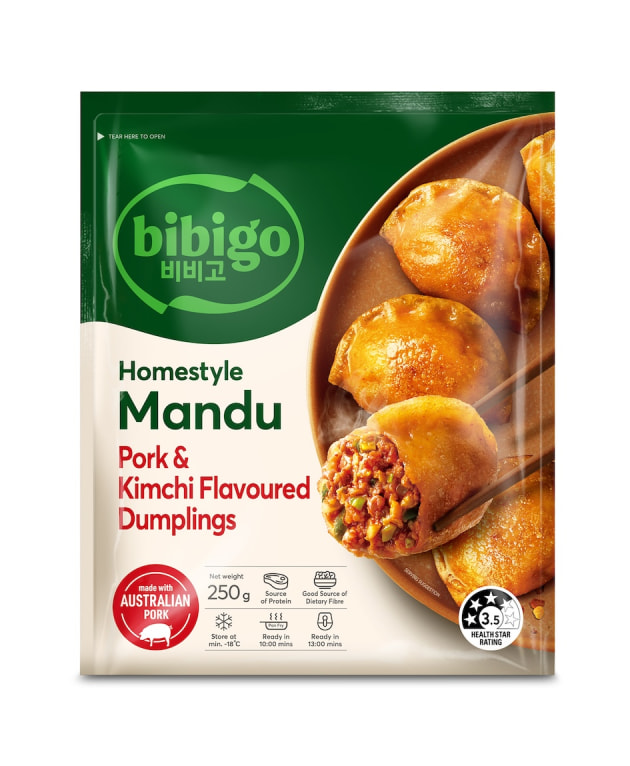 Korean food company CJ Foods Oceania&rsquo;s brand, bibigo, is expanding into IGA supermarkets, with six products being stocked including two new dumpling varieties. (Image: CJ Foods)