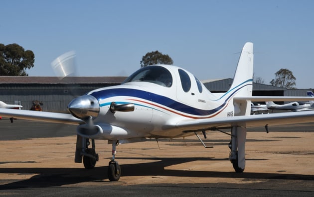 This turbine-powered Evolution caused quite a stir when it departed. (Steve Hitchen)