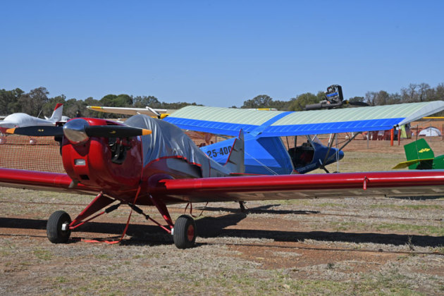 Aircraft of all makes and registrations added colour to the static displays. (Steve Hitchen)