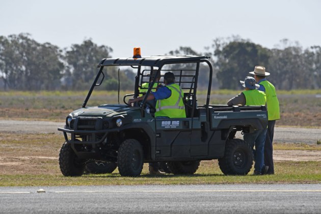 Volunteers make any fly-in possible. (Steve Hitchen)