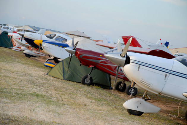 Ausfly is back on the calendar for 2018, hoping to attract aviators from all over Australia. (Steve Hitchen)