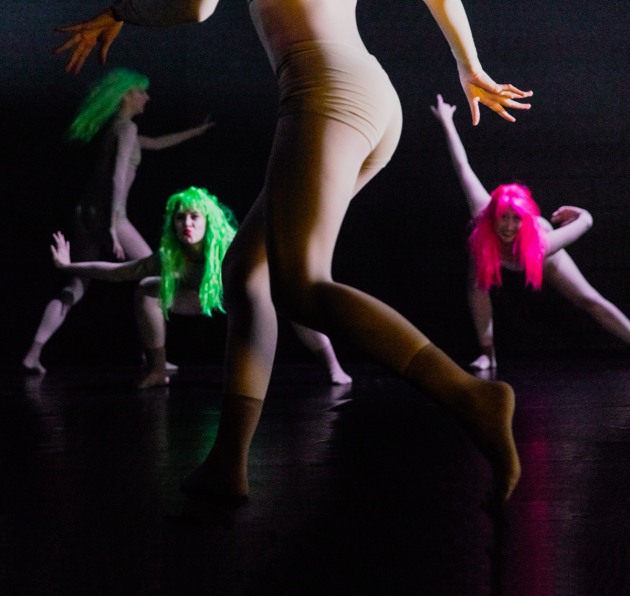 The Austi cast in Bonnie Curtis's 'Soft Mirror'. Photo by Children of the Revolution