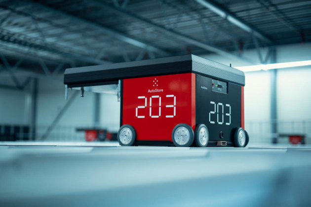 The R5+ Robot from AutoStore answers to the call from Asia Pacific businesses for enhanced energy efficiencies. Image: AutoStore