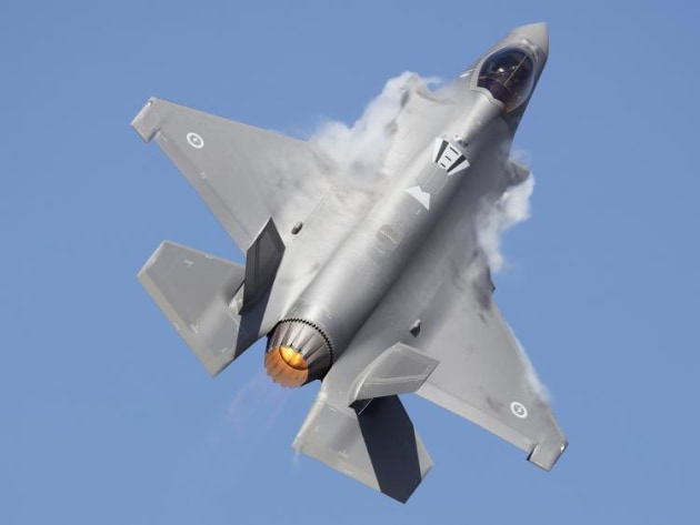 The F-35 has been the star of Avalon 2019. (Phil Hosking)