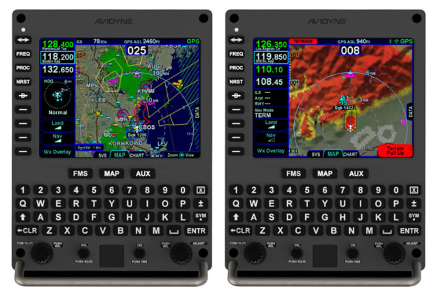 Avidyne Helios avionics for helicopters. (Avidyne)