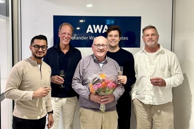 New era for smart packaging: (l-r) Tanveer Hussain, AWA; Eef de Ferrante, AIPIA; Andrew Manly, AIPIA; Charlie Reardon, AWA; Corey Reardon, AWA.
&bull;	
&bull;