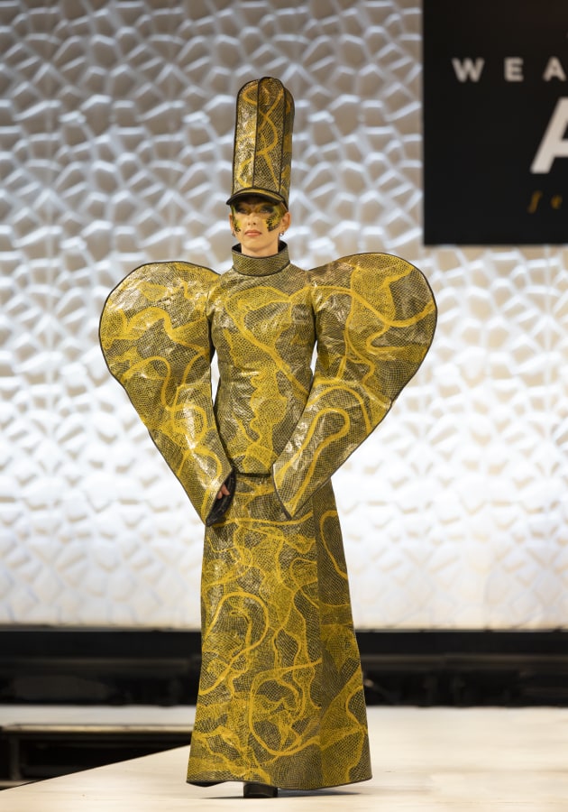 Trashion runner up, Elzbieta Cios Jonas - Centric Chic