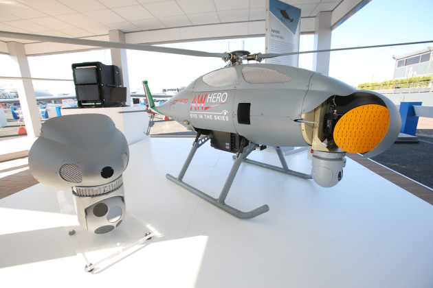 Leonardo's AWHero UAS. Credit: Leonardo