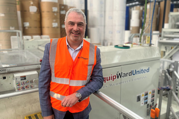 National manager for cartonboard packaging: Paul Cruickshank at Ball & Doggett&rsquo;s Dandenong South facility