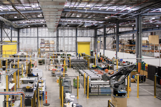 BAMS&rsquo; new automation manufacturing centre.