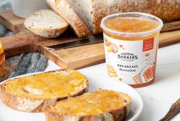 Barker's of New Zealand has released its first marmalade in Australia. Image: Barker's of New Zealand